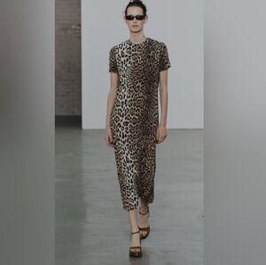 Leopard Print Maxi Dress